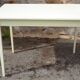 Table laiterie Yoplait années 60 vintage