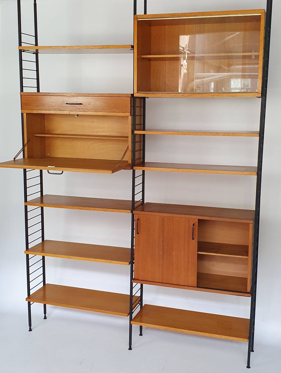 Manufrance oak modular wall system