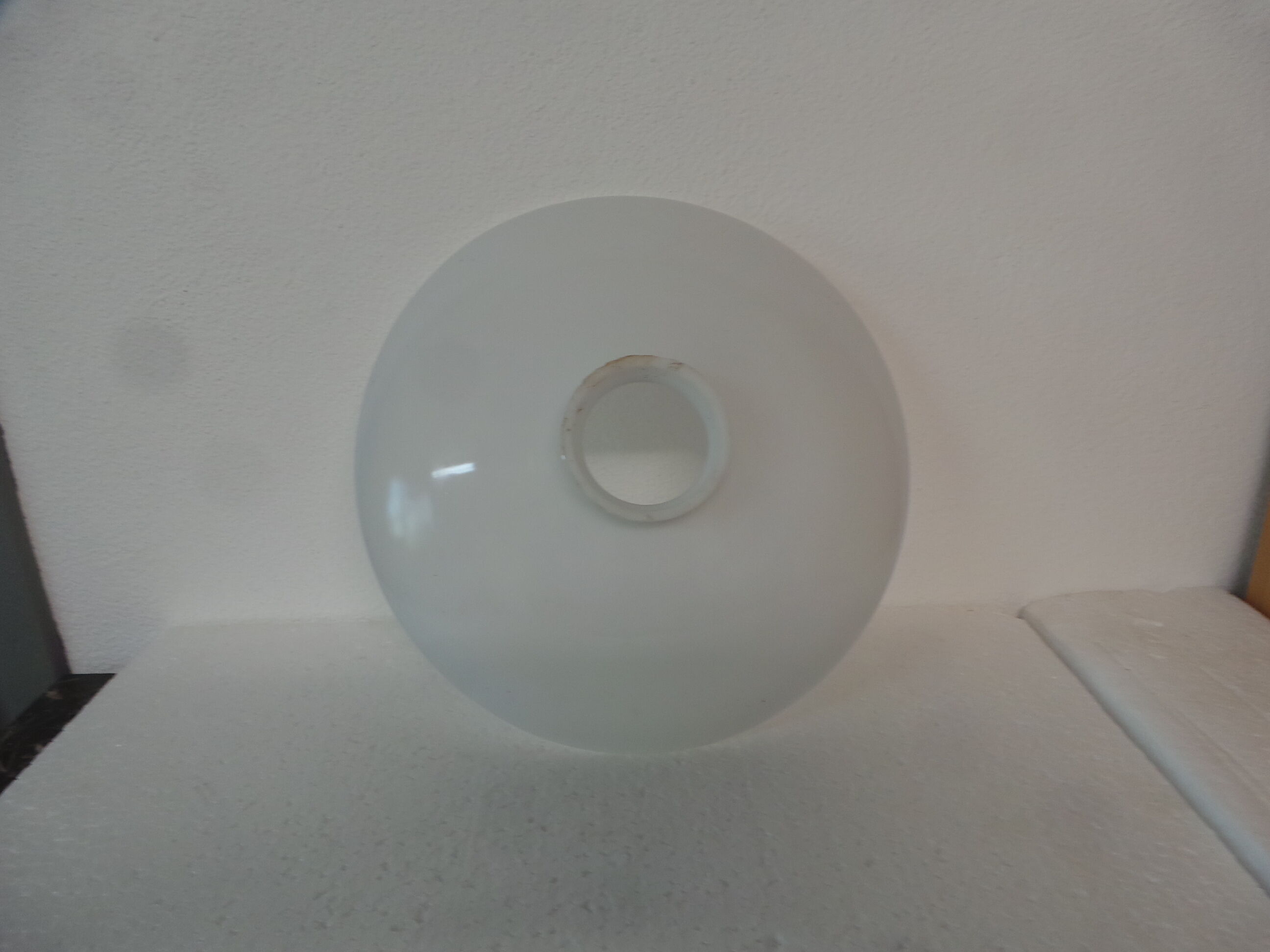 Abat jour blanc  opaline