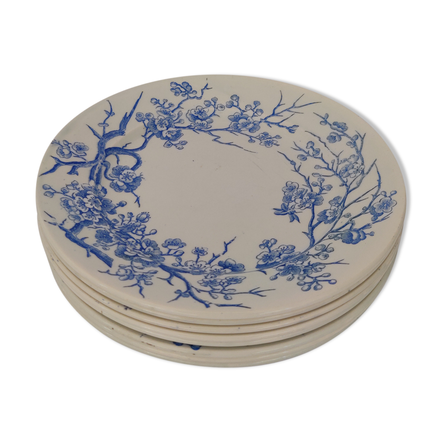 Set of 8 dessert plates Lunéville