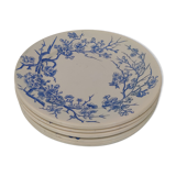 Set of 8 dessert plates Lunéville