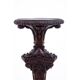 Carved pedestal, France, around 1870.