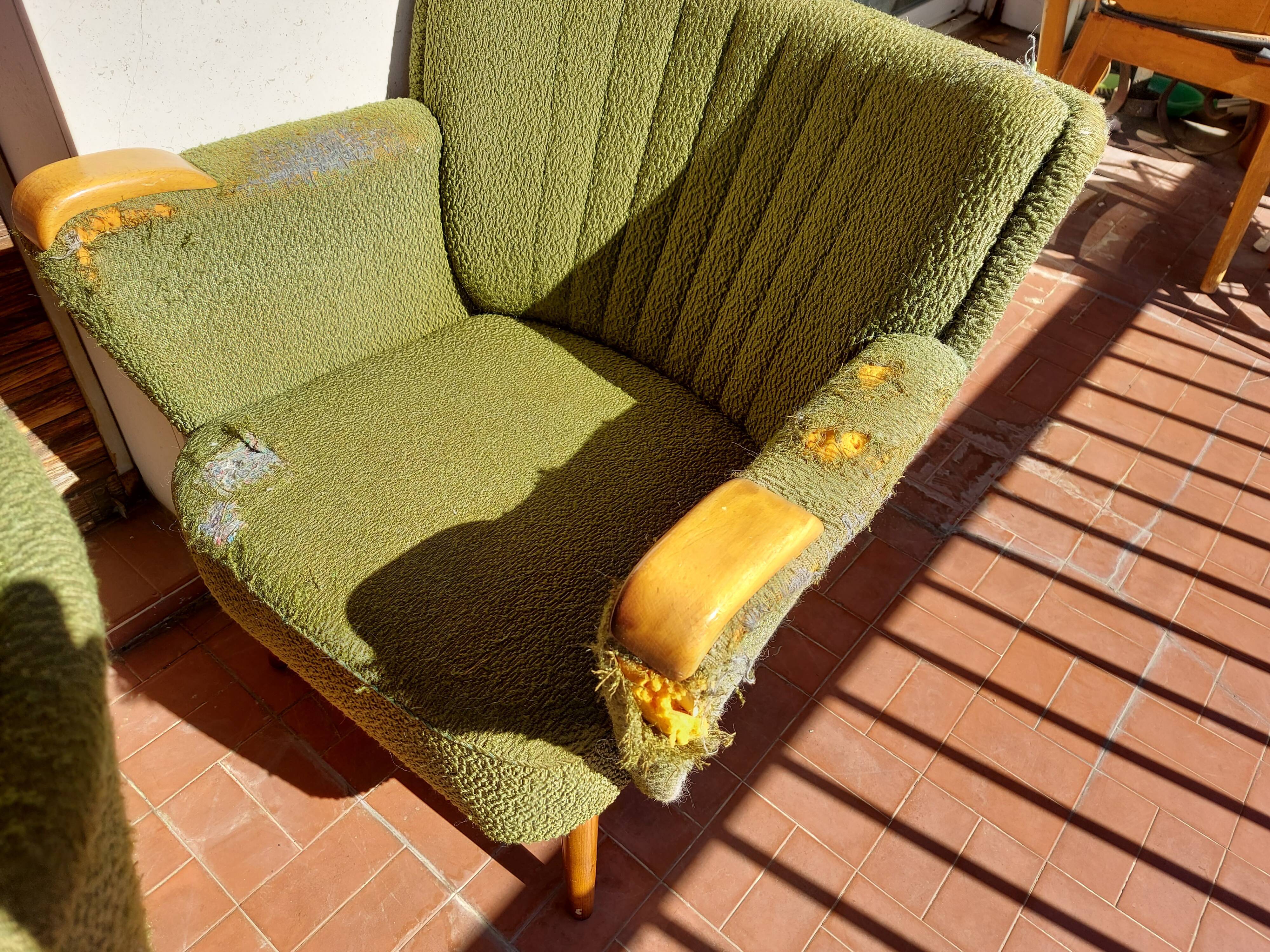 Two authentic vintage auteuils