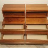 Paire de chevets scandinave teck année 70 simat doubinski