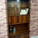 Bibliothèque rénovée vitrine années 1960 rétro vintage, Polska