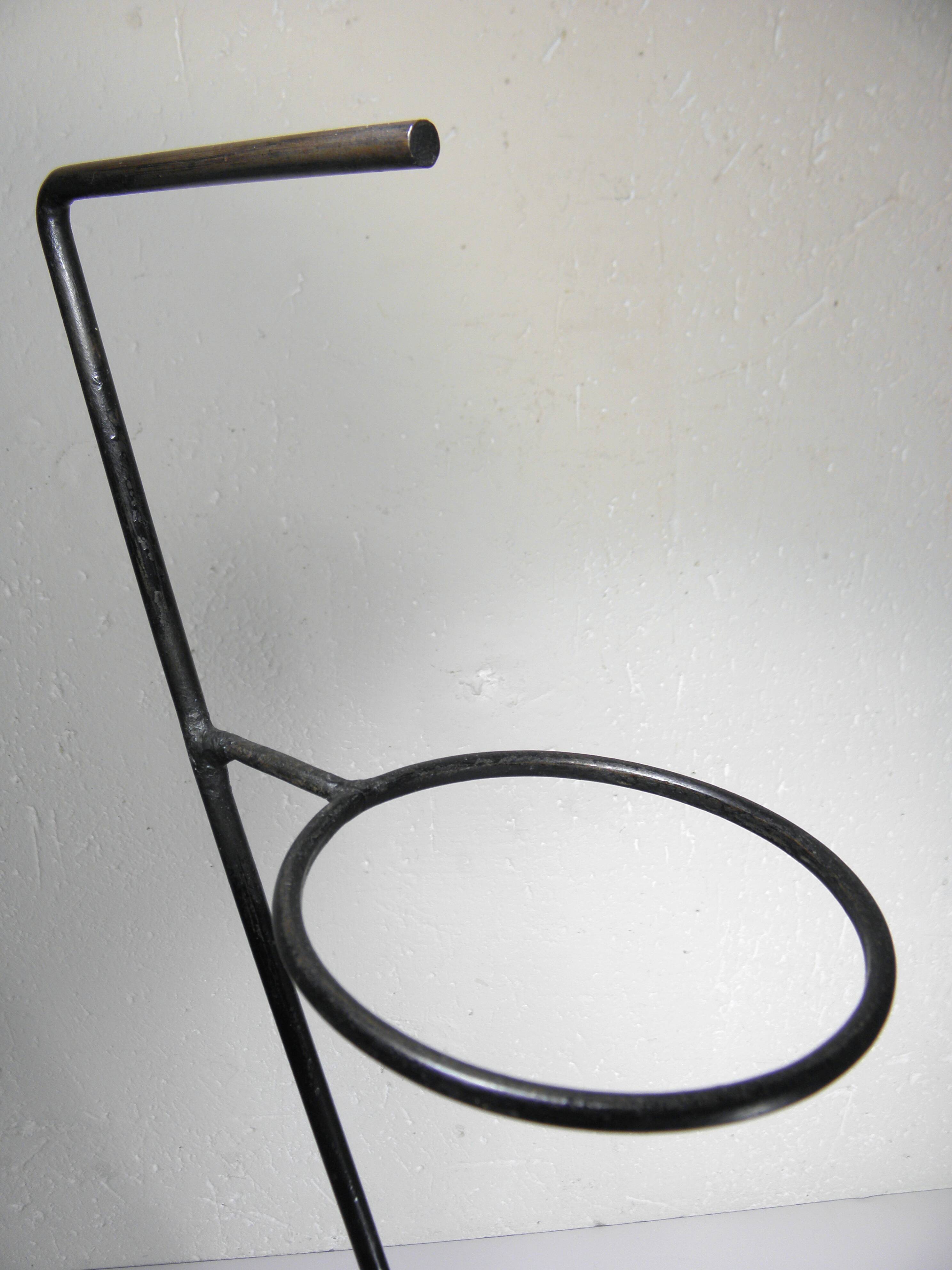 Cendrier sur pied design années 50