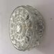 Vintage 60s-70s moulded glass ceiling light