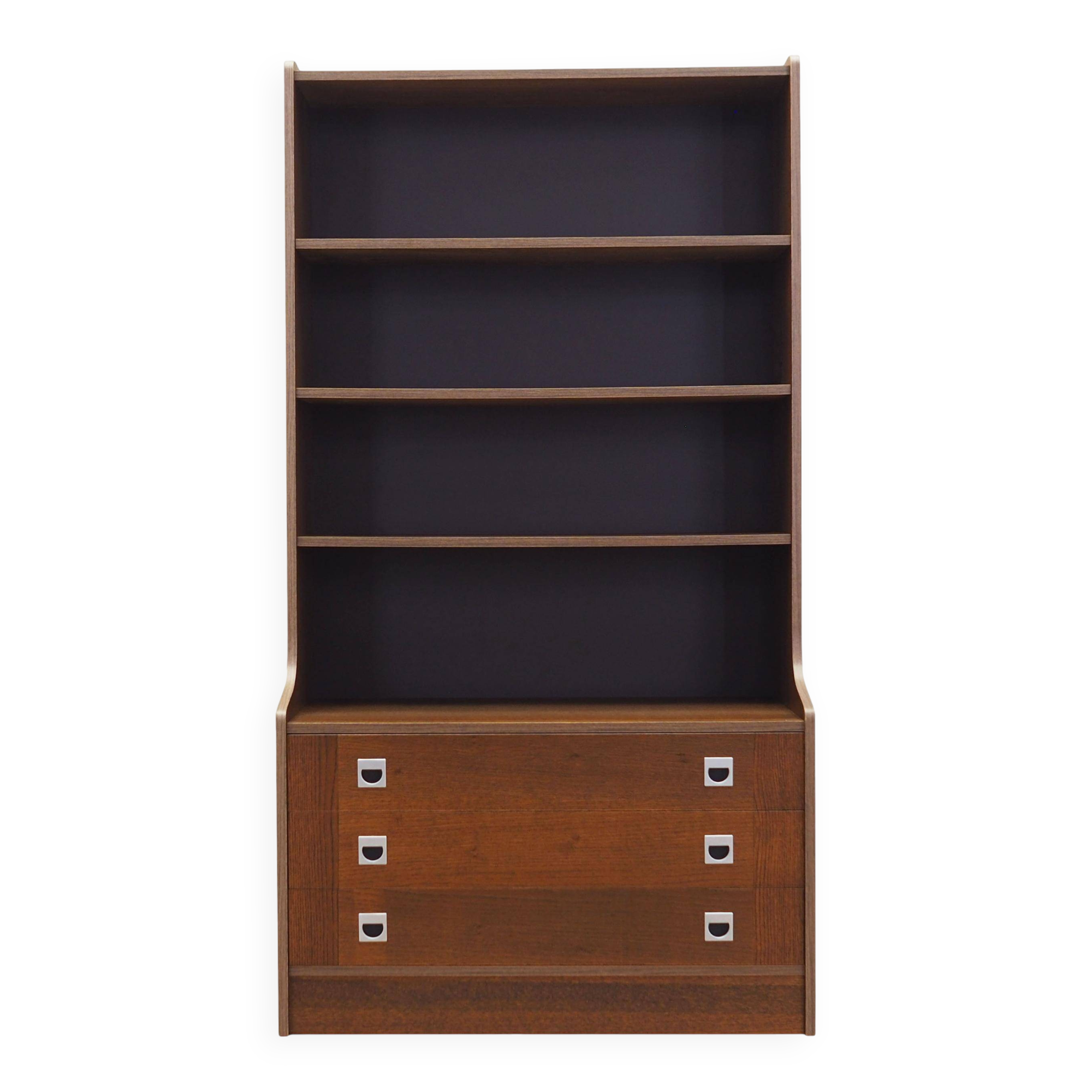 Oak bookcase, Danish design, 1970s, production: Denmark