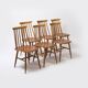 Set of 6 Fanett 65t dining chairs by Ilmarii Tapiovaara, Sweden, 1960