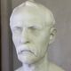Male bust in Carrara marble, 19th century