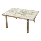 Table basse en marbre des années 60