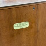 Buffet danois en teck par Henning Kjaernulf pour Bruno Hansen, années 1960