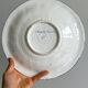 Hand painted decorative dish with floral motifs