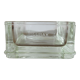 Glass paving ashtray signed lumax 40s 50