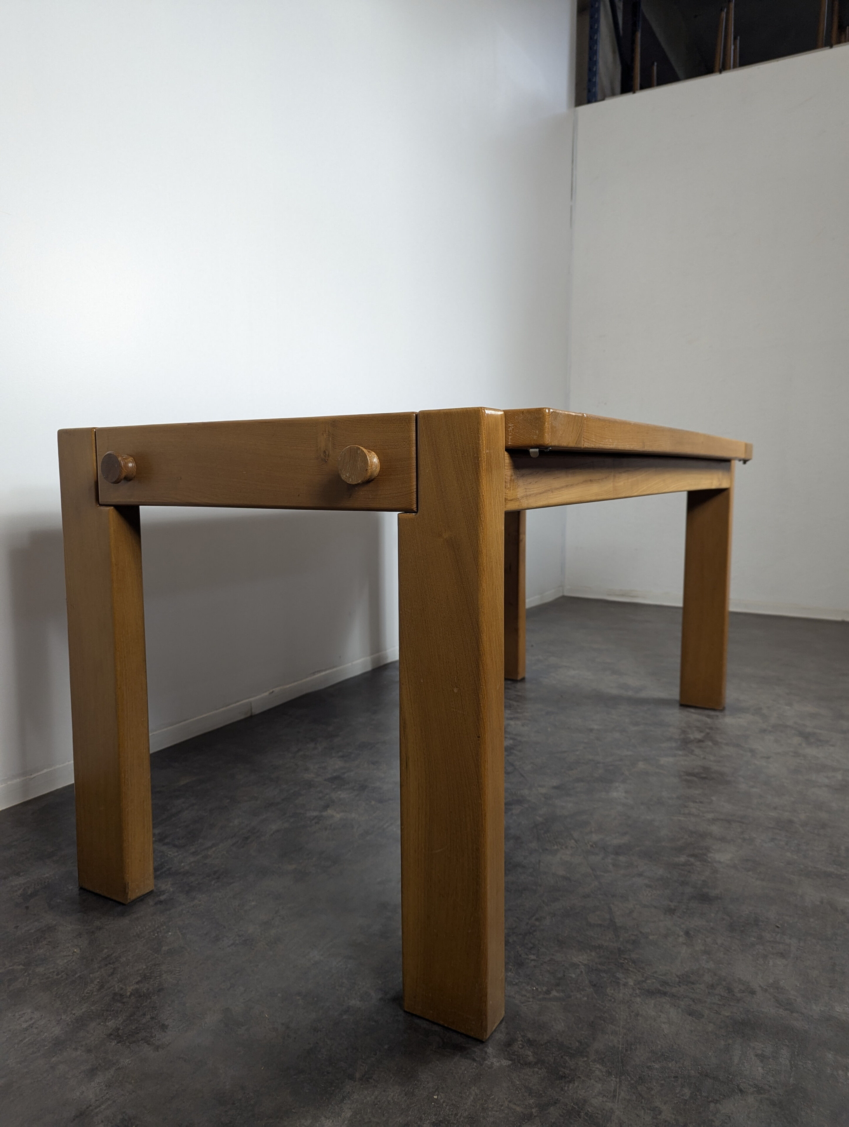 Table en orme extensible Maison Regain