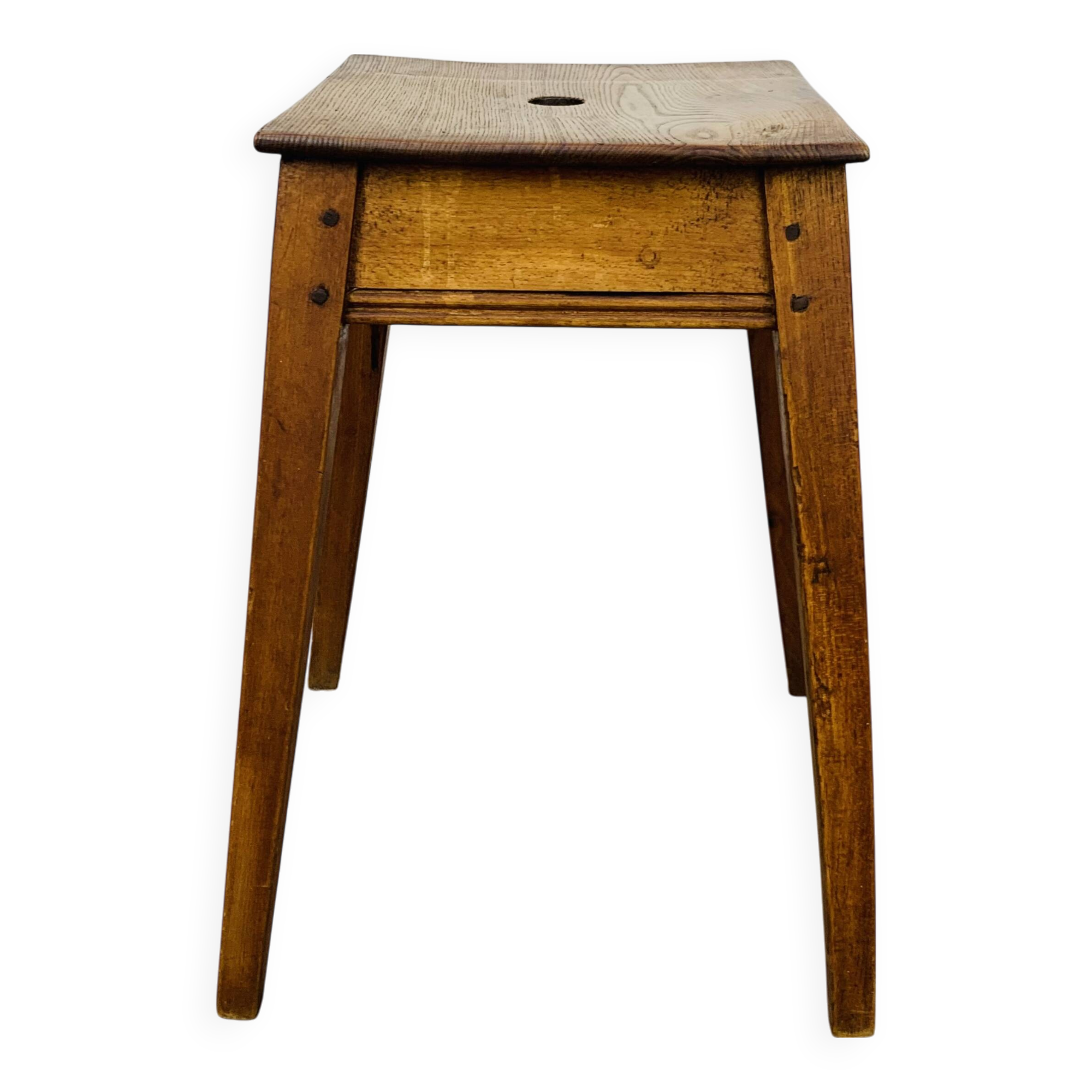 Tabouret de ferme vintage