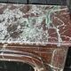Louis XIV style fireplace in Levanto marble circa 1880