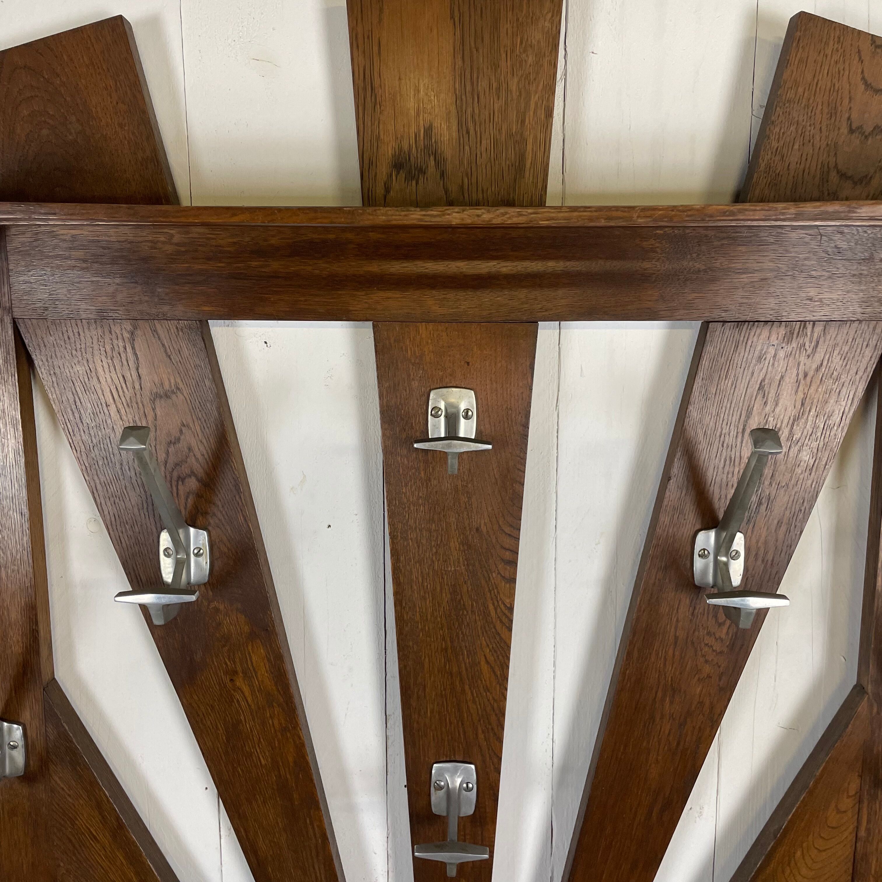 Coat rack art deco cloakroom