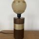 Lampe à poser globe années 50