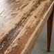 Table de ferme française du 19ème siècle pour 4 à 6 personnes.