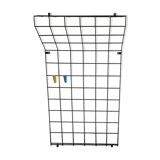 Vintage metal coat and hat rack