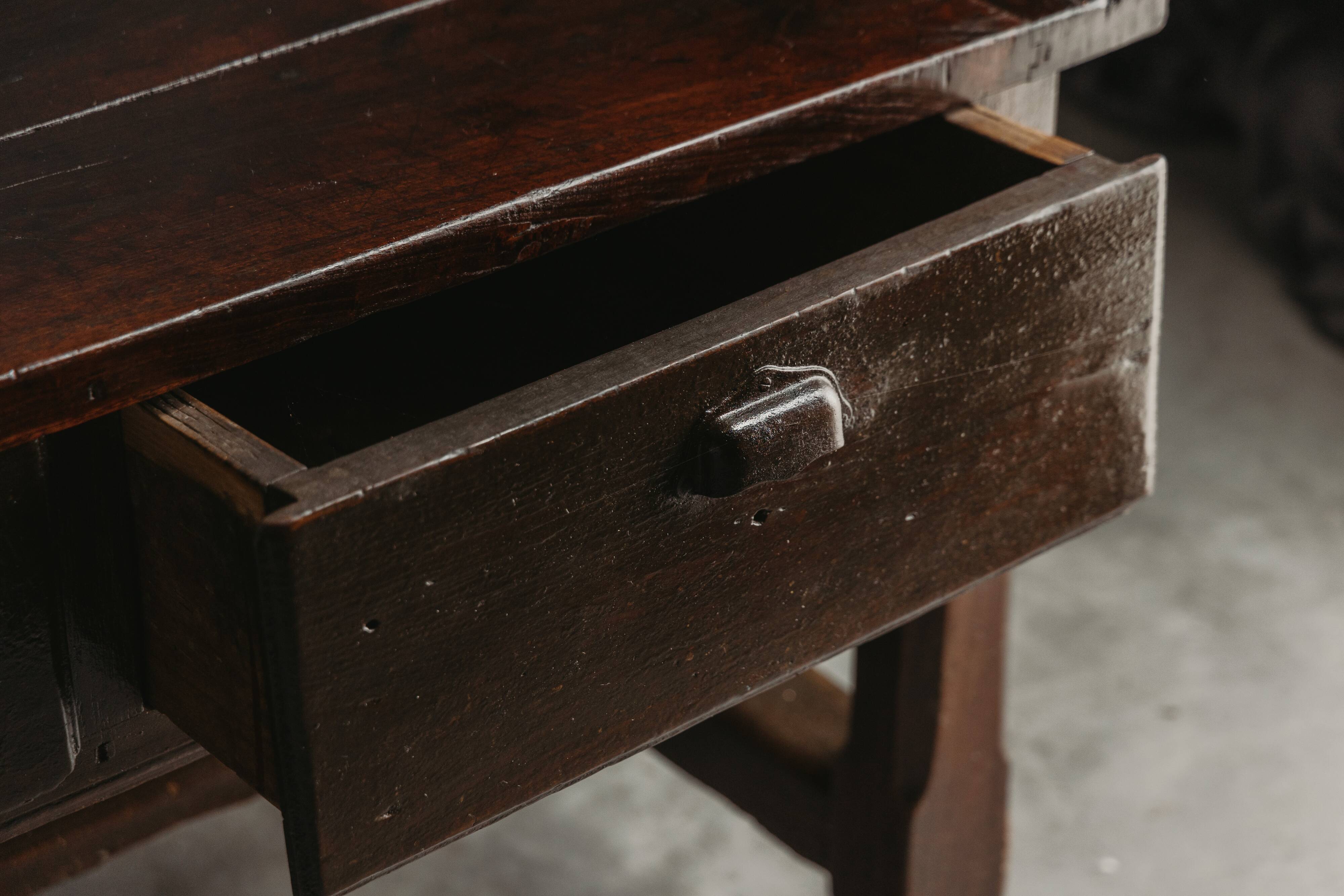 Wabi Sabi Brutalist Workbench, France, 19th Century
