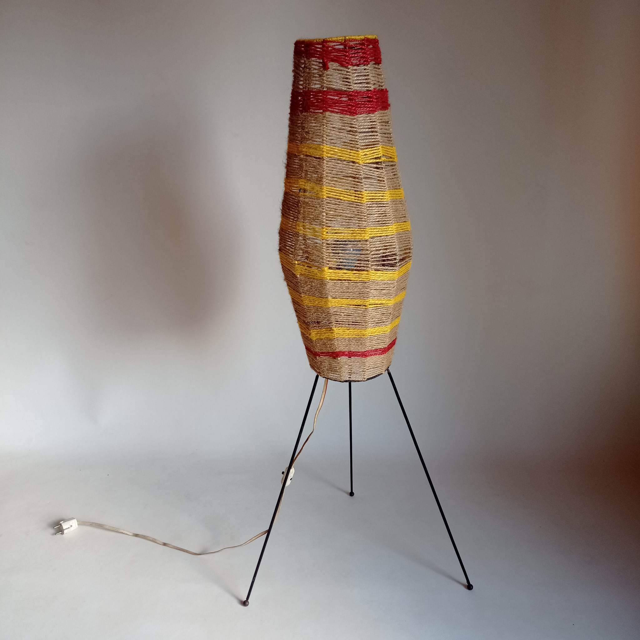 Lampadaire fusée des années 60