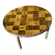 Circular coffee table