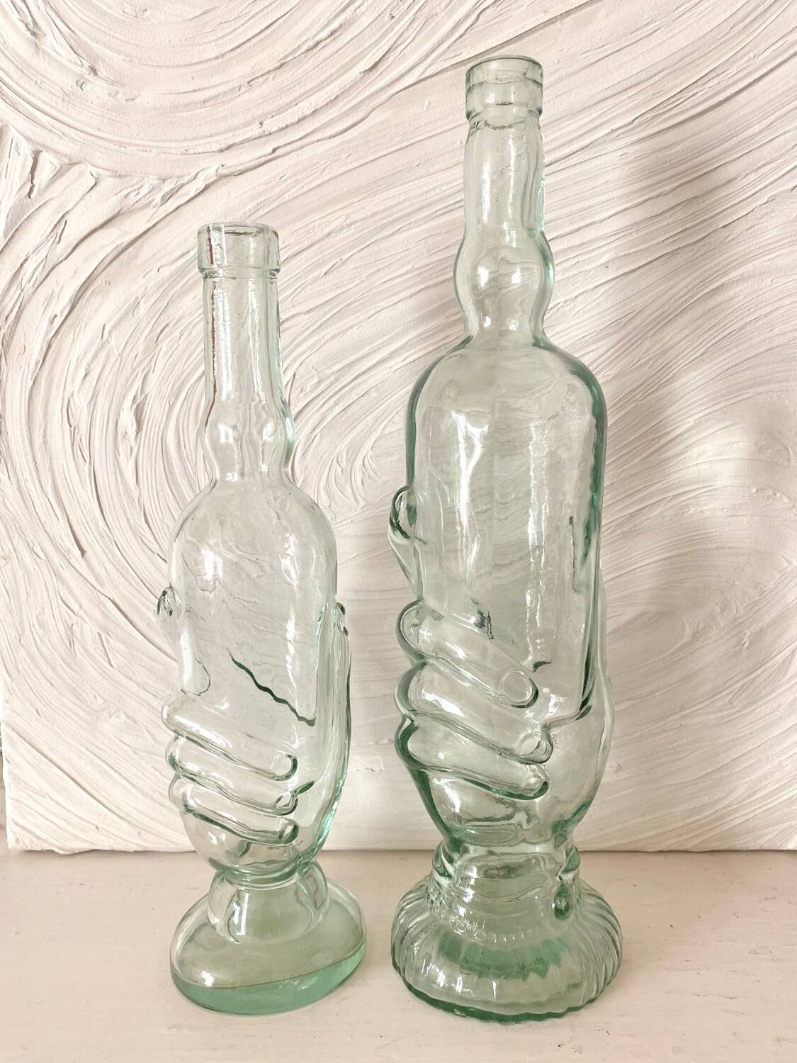 Vintage bottles made in Italy