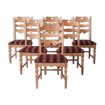 6 chaises de salle à manger
