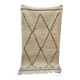 Handmade rug with cotton 150x100cm