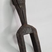 Étrier de poulie de métier à tisser, 21 cm, art tradtionel d'Afrique