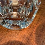 Vintage German glass table lamp by Peill & Putzler.