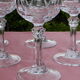 Lot de 6 verres à eau en cristal d'Arques modèle auteuil