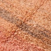 Peach Vintage Handmade Wool Rug 153 x 252 cm - Berber Rug - Old Morocco Rug