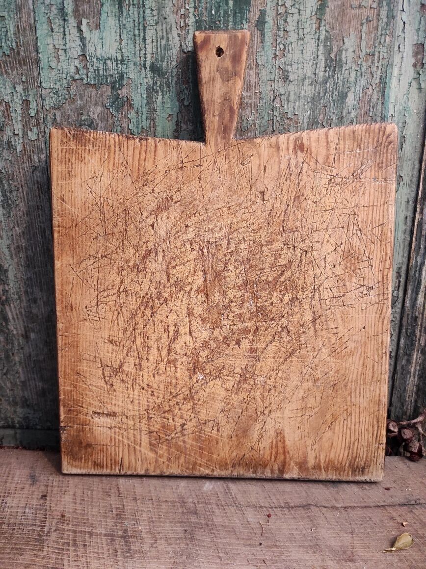 Planche à découper vintage en bois