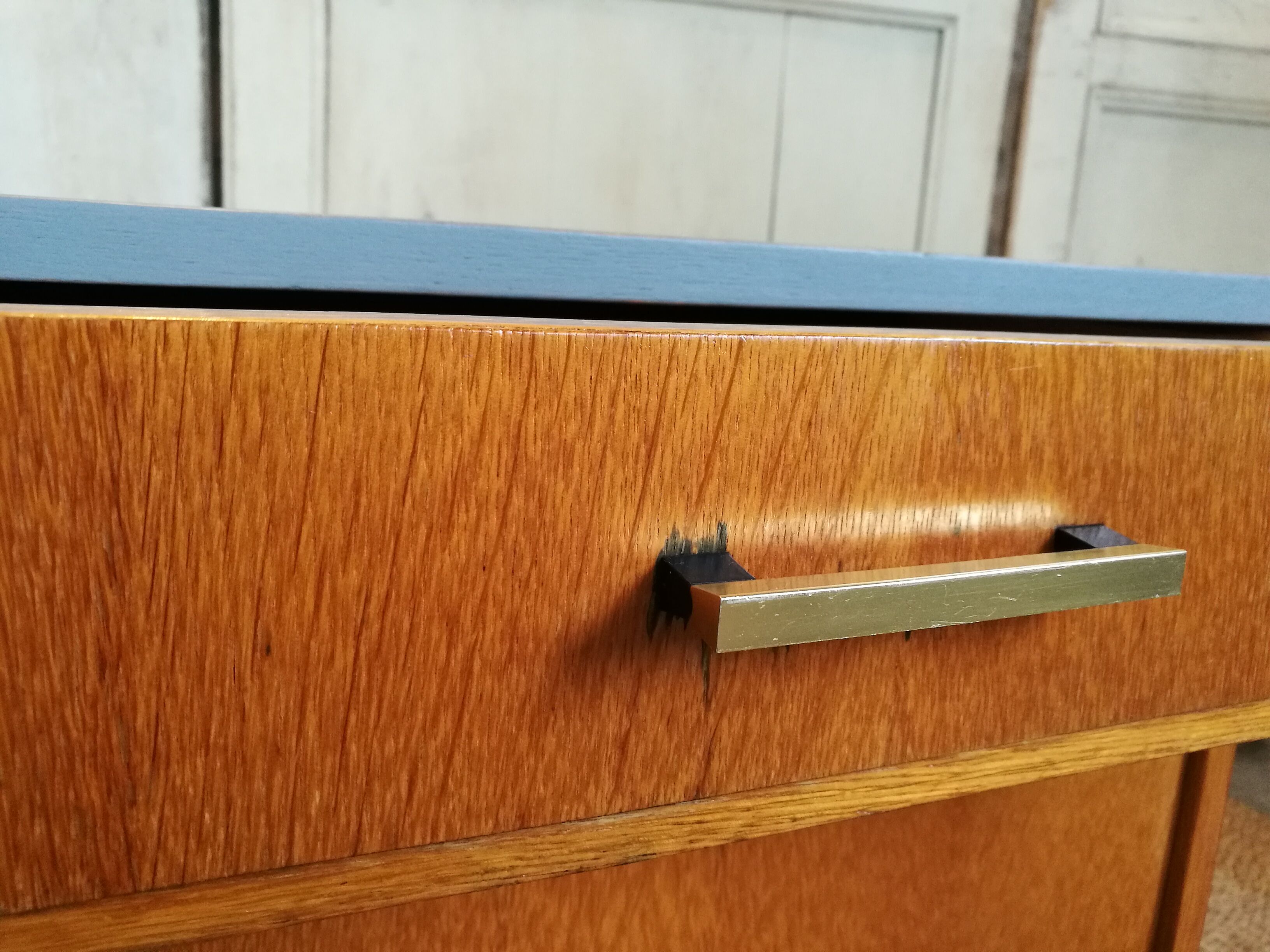 Pair of vintage bedsides