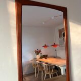 Aksel Kjersgaard model 103 mirror - Kai Kristiansen - Danish teak mirror