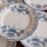 Flat plates ironstone St Amand Hamage 'Regency'