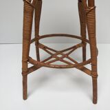 Vintage Wicker bar stool