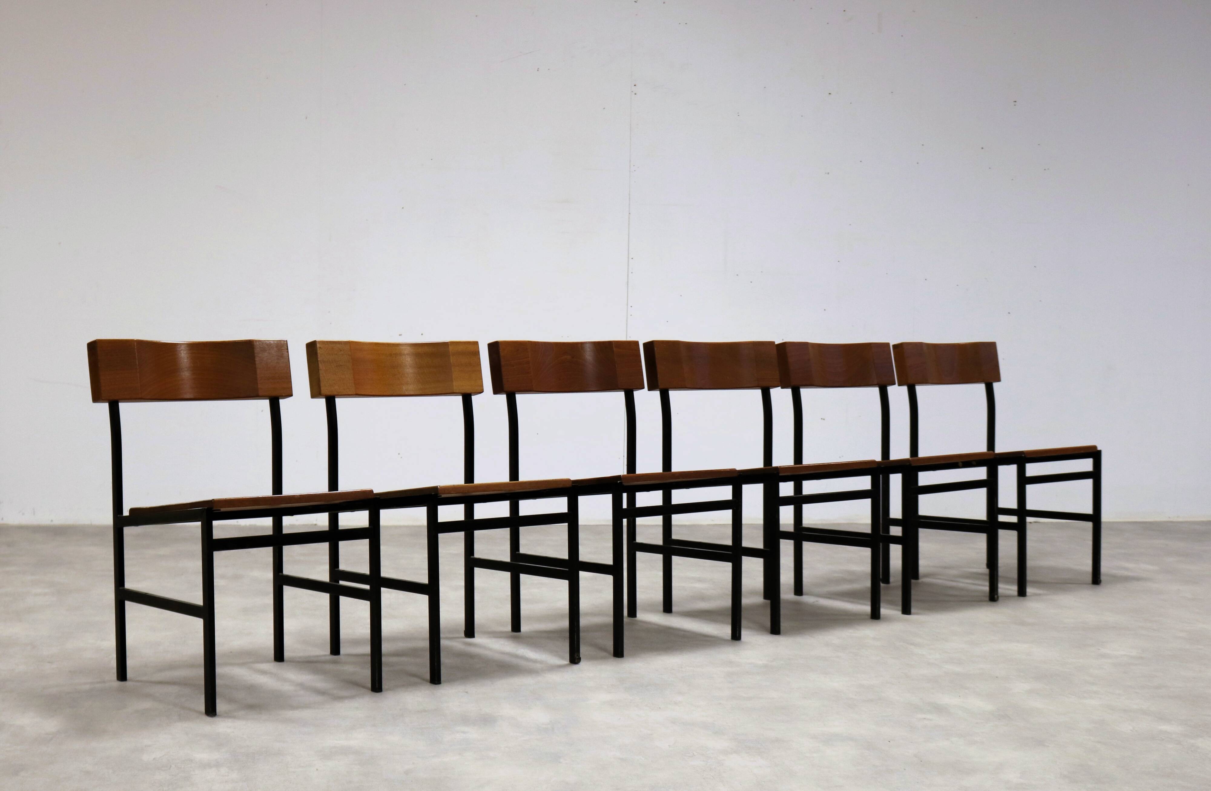 Vintage dining chairs | chairs | 1960s | industrial