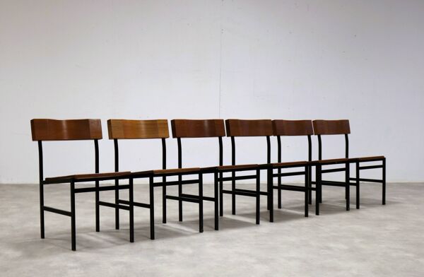 Chaises de salle à manger vintage   chaises   années 1960   industriel