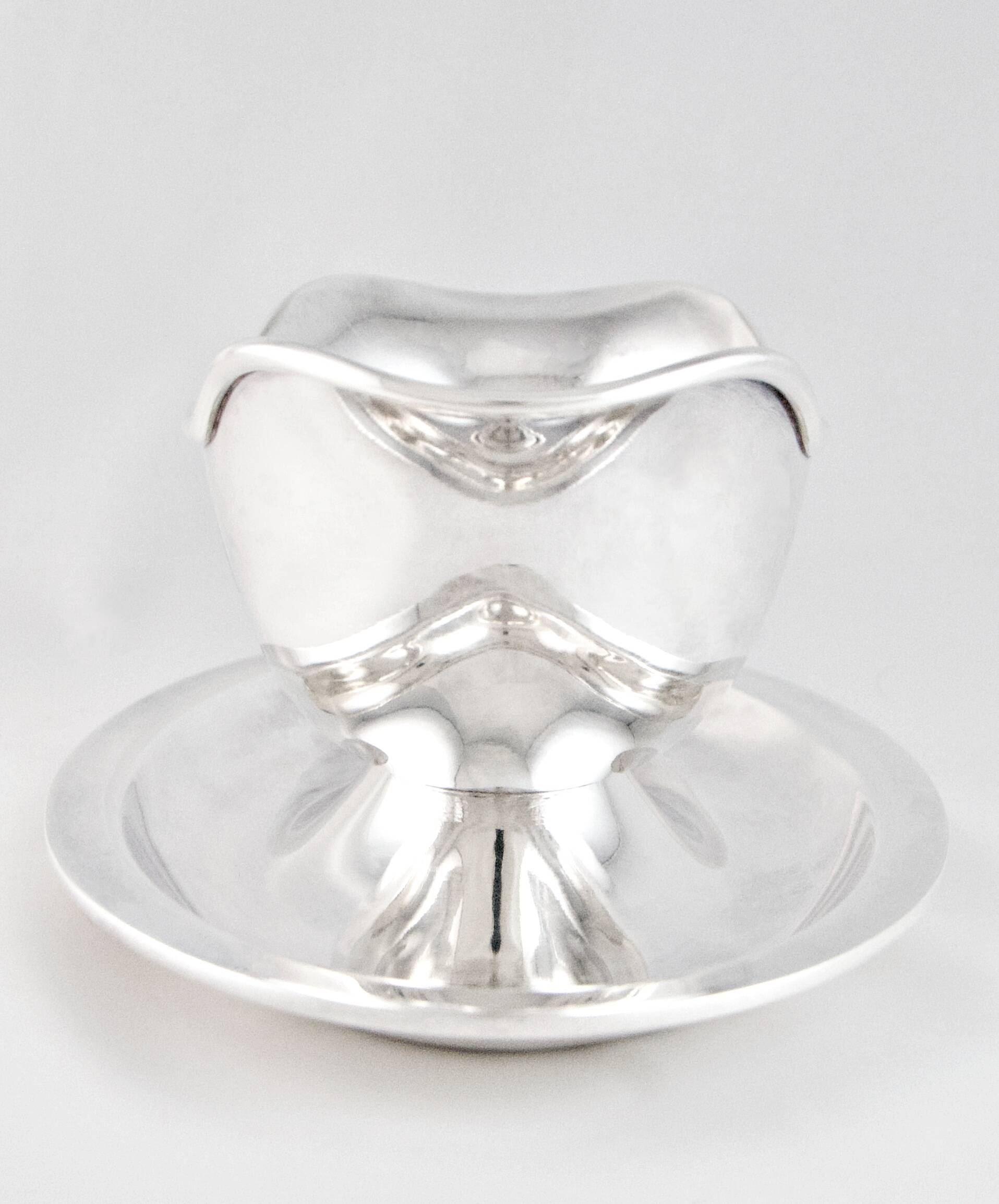 CHRISTOFLE – Atlante model silver-plated metal sauce boat