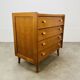 Commode vintage pieds compas
