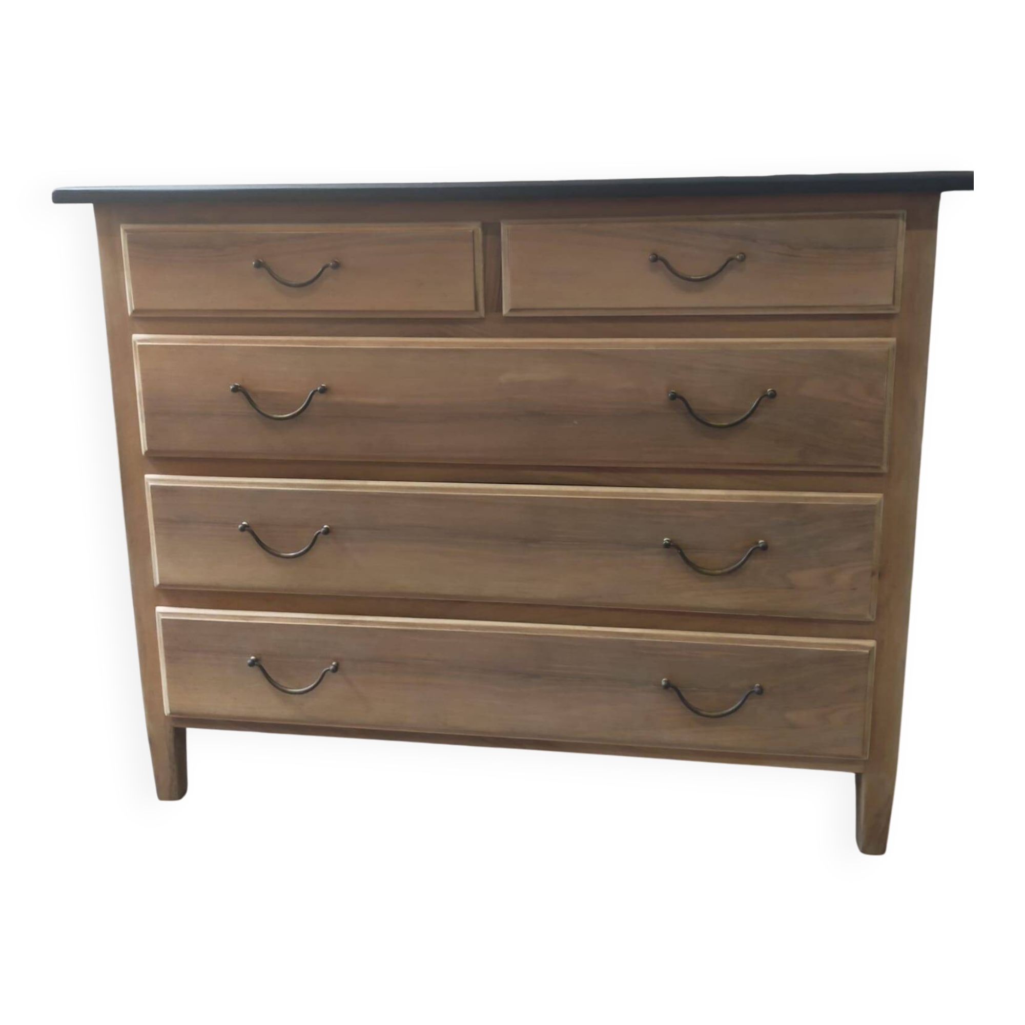 Renovated old wooden chest of drawers
