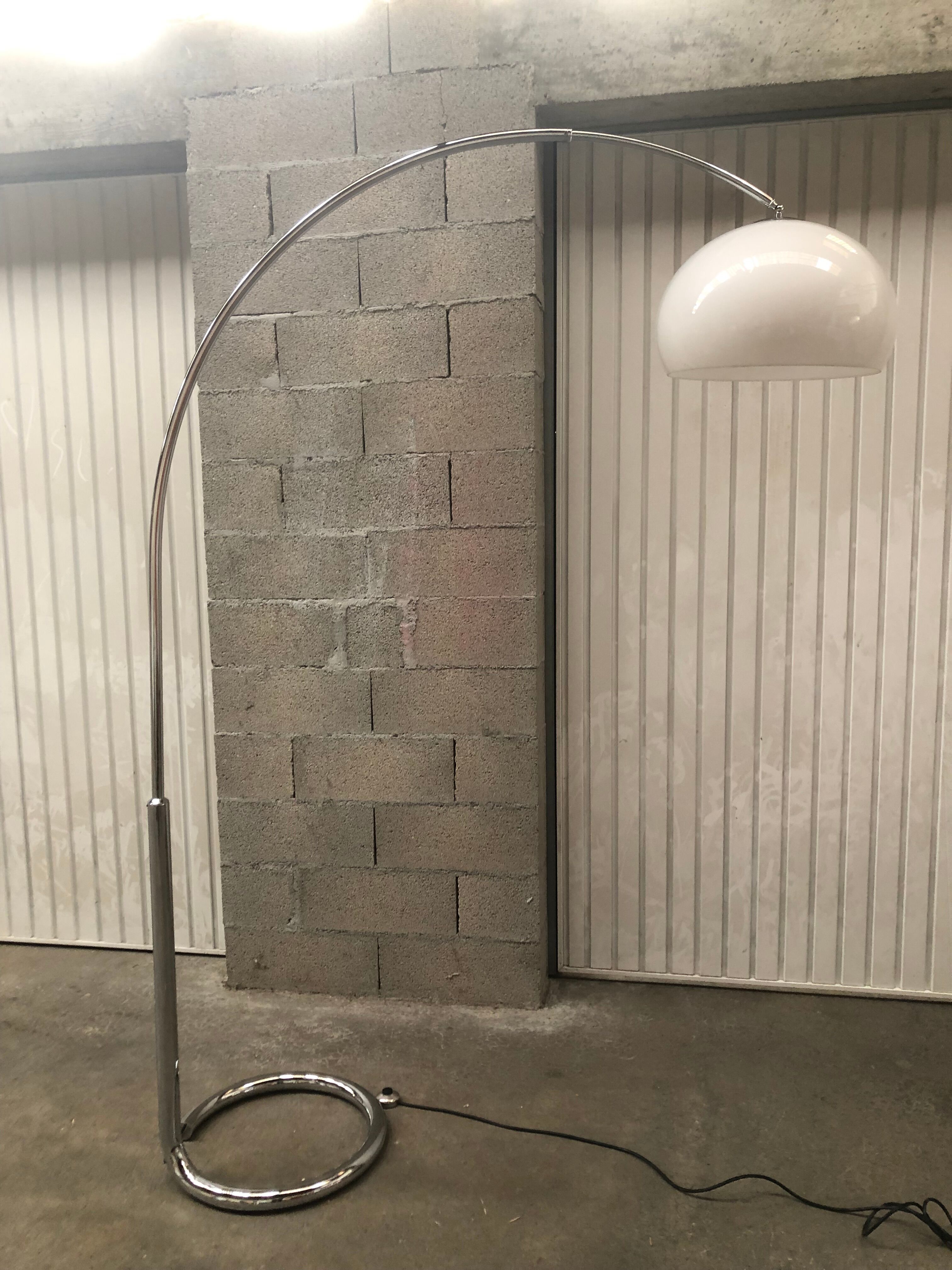 Arc Design floor lamp 1970 for Cosack