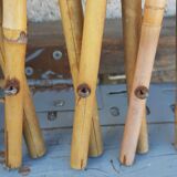 Claustra trellis vintage bamboo braces