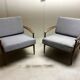 Pair of Scandinavian armchairs by Grete Jalk