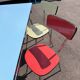Vintage 70s Formica chair with table