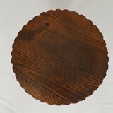 Coffee table in solid wood, tripod